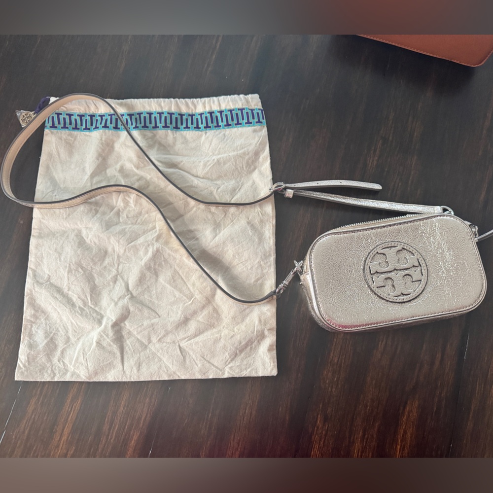 Tory Burch Miller Metallic Mini Crossbody bag